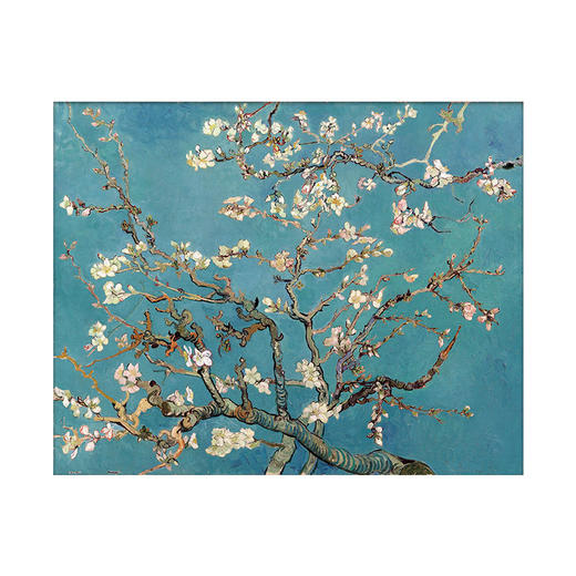 500片 平面拼图 塑料拼图 H2257 梵谷-开花的巴旦杏树枝 商品图0
