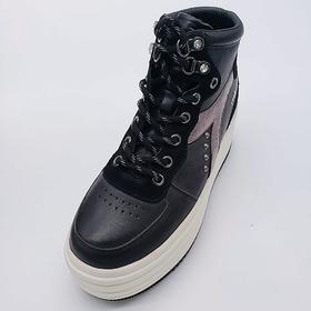 LFGJ 5906 拼接厚底松糕靴