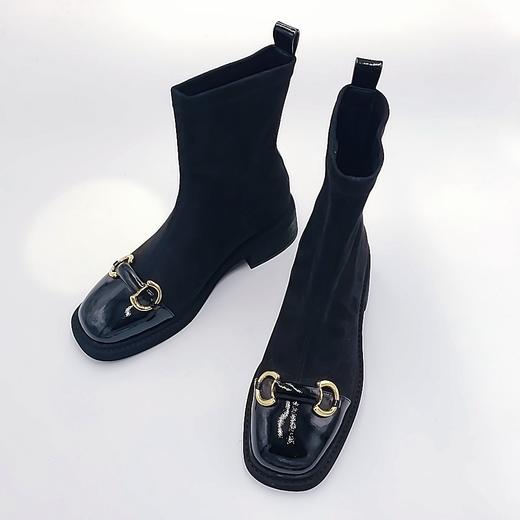 lfgj jeans bm601时尚休闲弹力女靴 商品图4