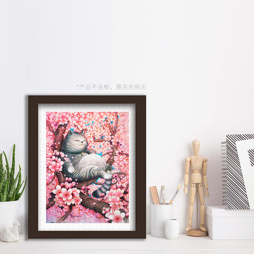 300片 平面拼图 塑料拼图 H2109 Phoenix Chan-小睡片刻 商品图3