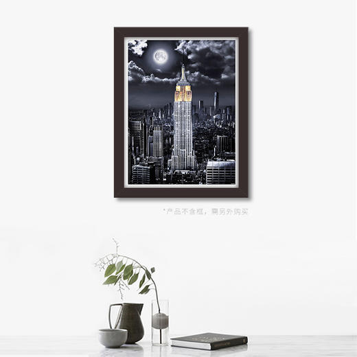 1200片 平面拼图 塑料拼图 H2120 Darren Mundy-夜色里的帝国大厦 商品图1