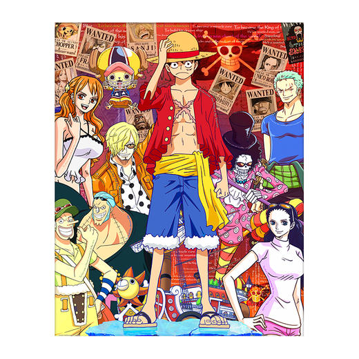 【折扣商品 不退不换】2000片 平面拼图 塑料拼图 H2070 One Piece-夢想 商品图0