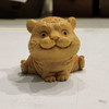 开心萌虎°黄杨木小摆件 商品缩略图4