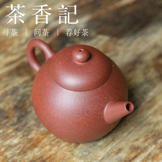 茶香记 紫砂壶 手磨底槽青 倒把龙珠紫砂壶  小巧 趁手 入门级 商品图1