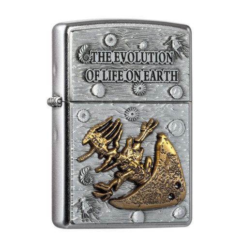 Zippo之宝打火机 旗舰店正版 寒武纪套装 三叶虫中华盗龙等五款可选 商品图4