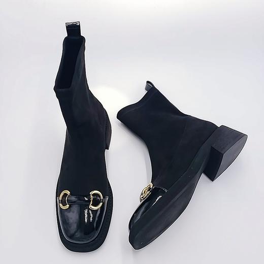 lfgj jeans bm601时尚休闲弹力女靴 商品图5