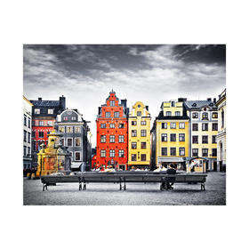500片 平面拼图 塑料拼图 H1937 瑞典-斯德哥尔摩老城