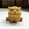 开心萌虎°黄杨木小摆件 商品缩略图1