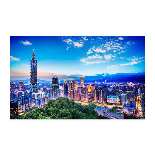 1000片 平面拼图 塑料拼图 H1916 台北日落之美 商品图0