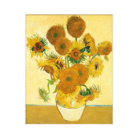 500片 平面拼图 塑料拼图 H1773 梵谷-向日葵