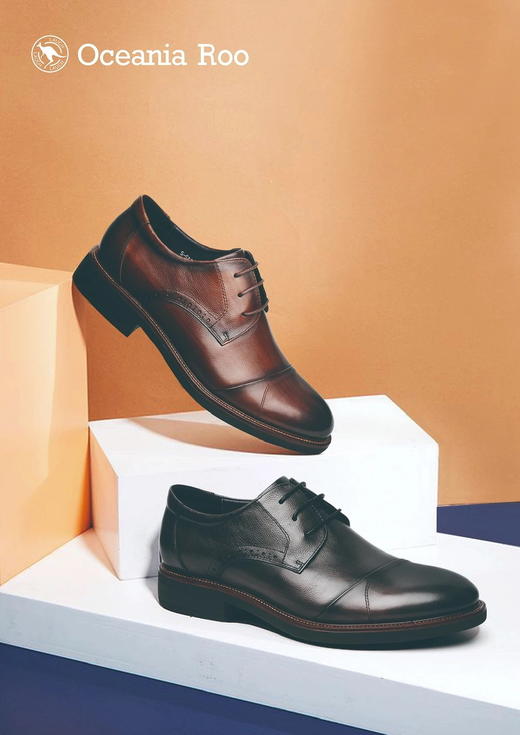 4F袋鼠 商务鞋9399112 商品图0