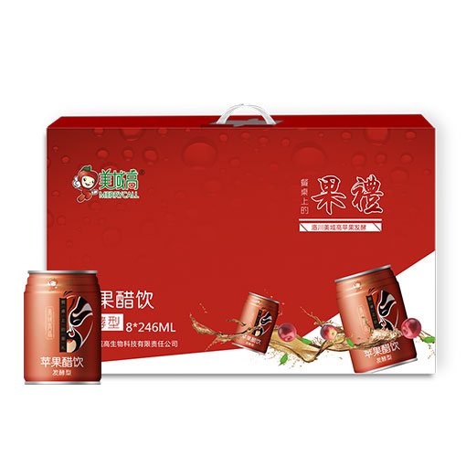 美域高苹果醋饮料246ml*8盒装