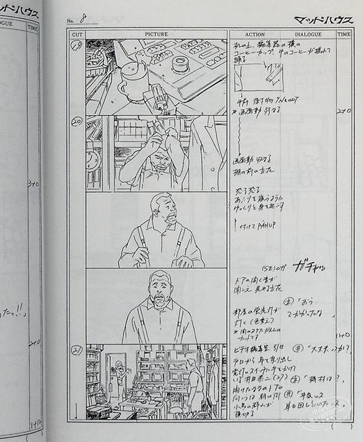 【中商原版】今敏 分镜插画集 千年女*动画脚本资料画集 日文原版 今敏 絵コンテ集 千年女* 日本艺术 藤原千代子 今敏大师分镜手稿绘本作品集 商品图7