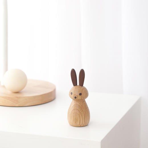 树上童梦-兔子摆件S/TROT05711X家居饰品创意摆设个性高端现代轻奢北欧风格客厅 商品图3