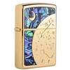 zippo打火机旗舰店 zippo火机 彩贝系列  月夜猫之恋 金色 银色 送男友 商品缩略图1