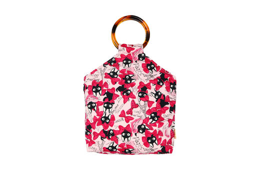 HUJI祤集Amber手提包插画小黑猫 商品图5