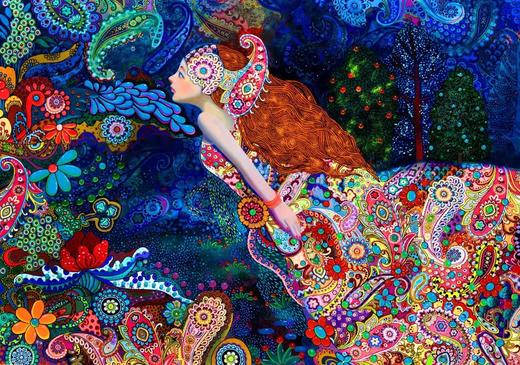 梦系列之-二 版画 孙立沙 商品图0