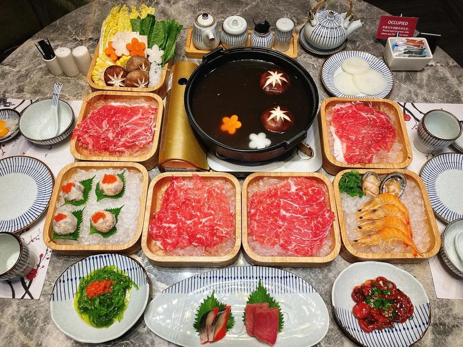 【天府大道|希尔顿酒店|寿喜锅套餐】仅238元享门市价598元双人寿喜锅