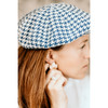 北京仓｜LAULHERE-Glaieul-皇家蓝 千鸟格 贝雷帽［法国设计师］ 商品缩略图7