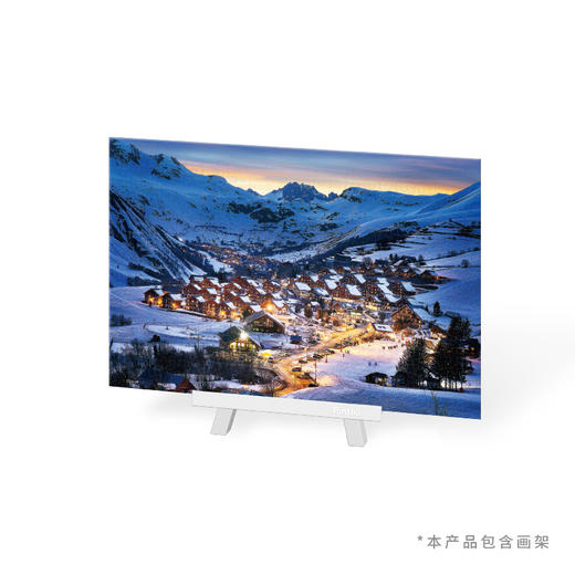 368片 迷你拼图 塑料拼图 P1261 阿尔卑斯山雪景 商品图2