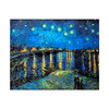500片 平面拼图 塑料拼图 H1760 梵谷-星空 商品缩略图0