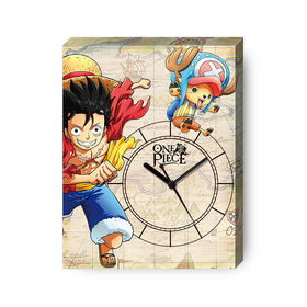 【折扣商品 不退不换】366片 无框时钟平面拼图 塑料拼图 HK1012 ONE PIECE-奔跑吧