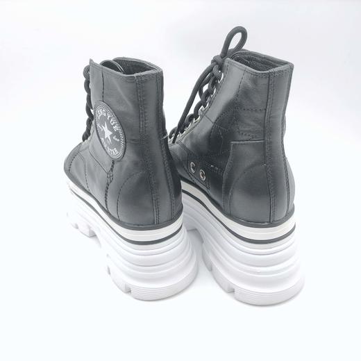 lFGJ 2253黑色时尚设计师款厚底松糕女靴 商品图4