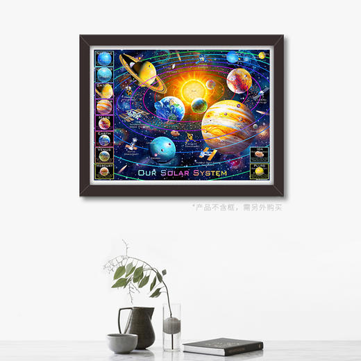 【折扣商品 不退不换】1200片 平面拼图 塑料拼图 H2133 Adrian Chesterman-九大行星 商品图2