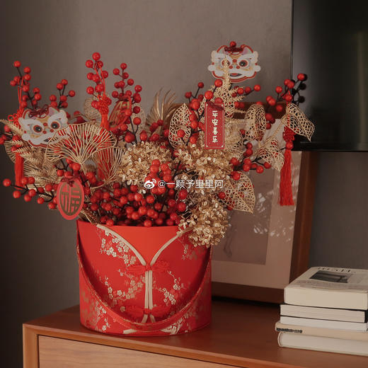 【超值新年款】*醉美中华年宵花福桶系列 商品图3