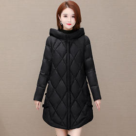 WH- KED-BD102 -Y冬季中长款复古盘扣