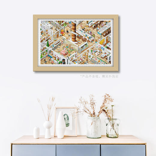 【折扣商品 不退不换】1000片 平面拼图  H1775 SMART-咕叽鼠工作室 折扣商品 轻微盒损 介意慎拍 商品图2