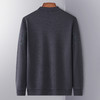 【御寒保暖】罗蒙秋冬新品亲肤加绒卫衣男抗风套头圆领格纹男士卫衣 商品缩略图5