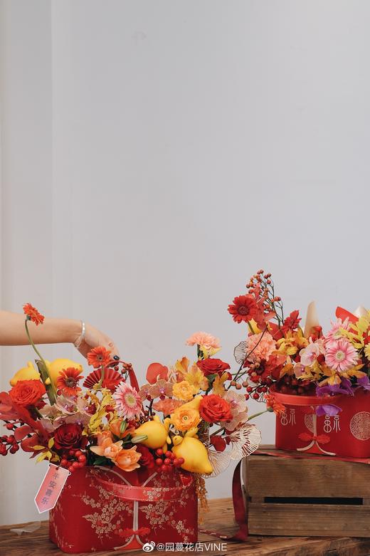 【超值新年款】*醉美中华年宵花福桶系列 商品图9