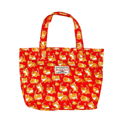 HUJI祤集Sneaky手提袋插画老虎老虎 商品图1