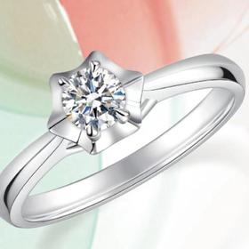 谢瑞麟-18K金30分钻石戒指/个