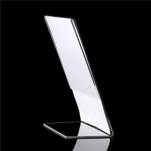 L型透明亚克力台签 商品图2
