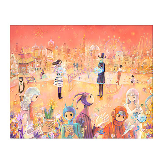 【折扣商品 不退不换】2000片 平面拼图 塑料拼图 H2251 寂地-当我们相遇 商品图0