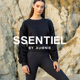 【新品】褶皱T台卫衣 RUCHED RUNWAY SWEATSHIRT秋冬新款运动休闲罩衫