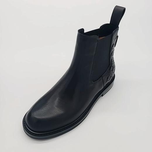 LFGJ 12807 经典编织皮切尔西靴 商品图0