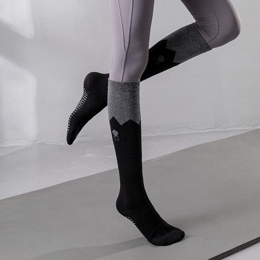 中筒袜秋冬运动瑜伽袜五指中高筒室内普拉提专用【1500】 商品图6