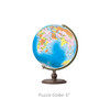 【折扣商品 不退不换】6寸240片 地球仪拼图 塑料拼图 A3034 蓝色简体中文 商品缩略图0
