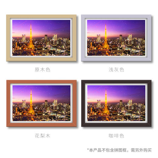 【折扣商品 不退不换】1000片 平面拼图 塑料拼图 H1769 铁塔夜景 商品图2