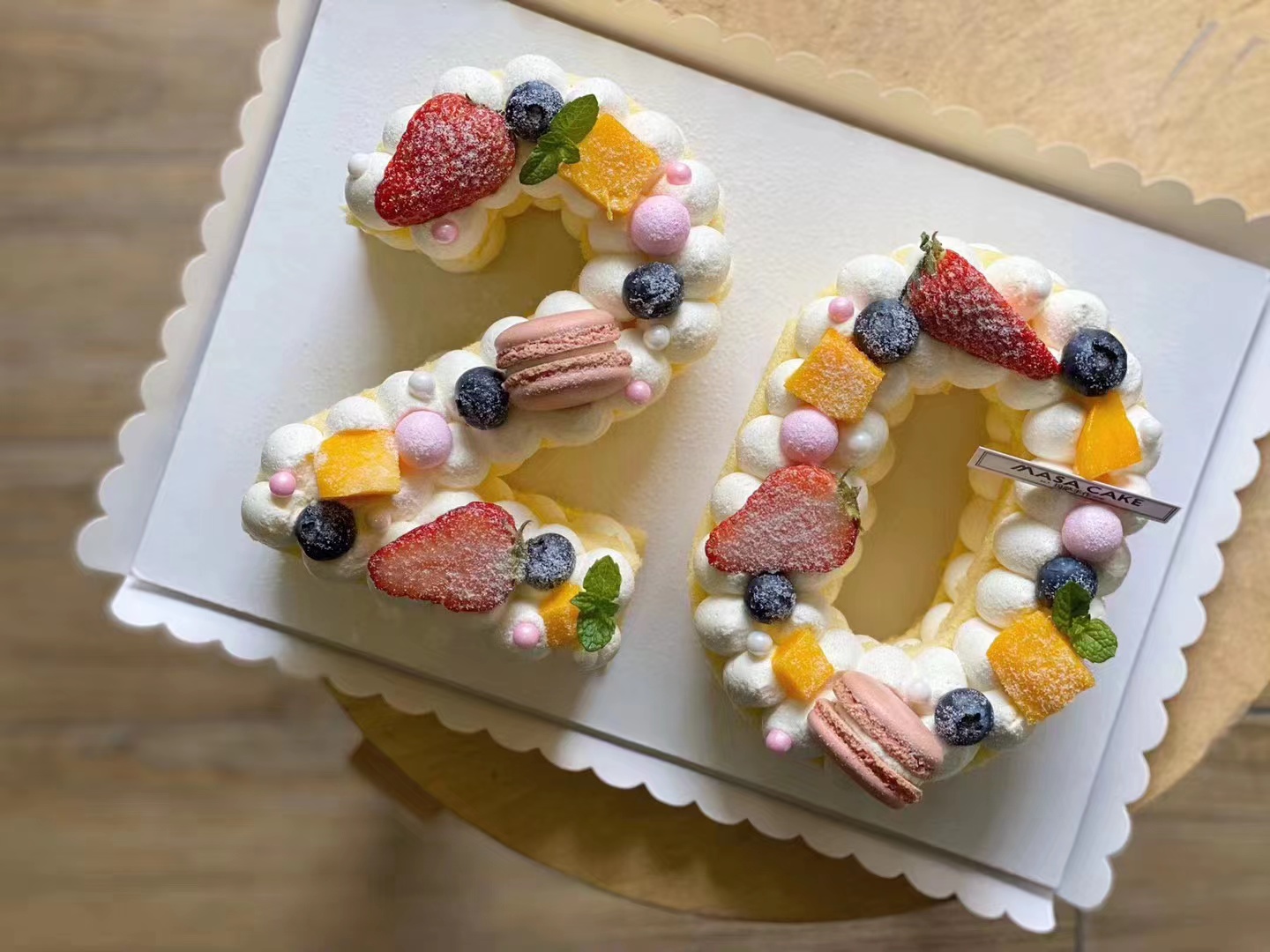 【网红数字蛋糕】(插牌装饰随机)提前预定