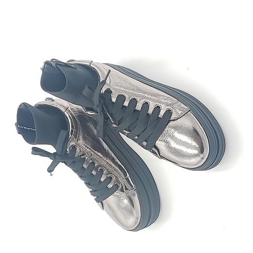 LFGJ 6005 镭射光面厚底松糕靴 商品图3