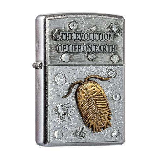 Zippo之宝打火机 旗舰店正版 寒武纪套装 三叶虫中华盗龙等五款可选 商品图0
