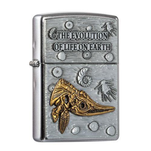 Zippo之宝打火机 旗舰店正版 寒武纪套装 三叶虫中华盗龙等五款可选 商品图2