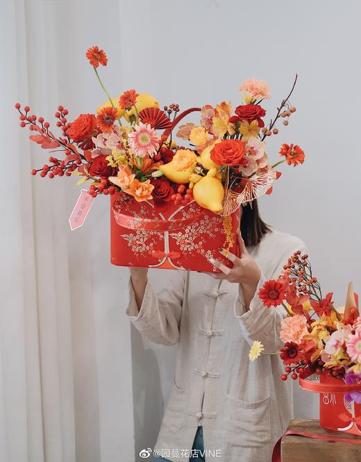 【超值新年款】*醉美中华年宵花福桶系列 商品图8