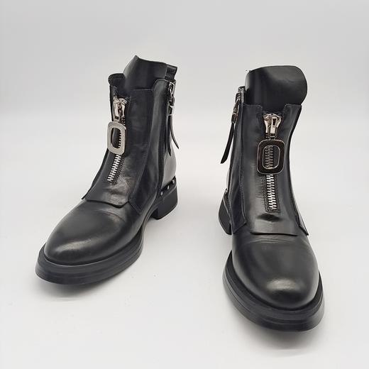 LFGJ  2640 英伦风粗跟时尚百搭小短靴 商品图4