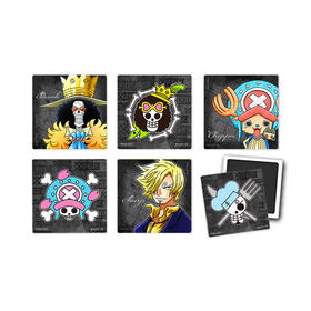 【折扣商品 不退不换】96片 磁铁拼图套装 塑料拼图 D1153 ONE PIECE- 布鲁克，乔巴，山治