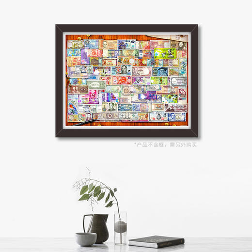 1200片 平面拼图 塑料拼图 H2086 Garry Walton-世界钞票 商品图1